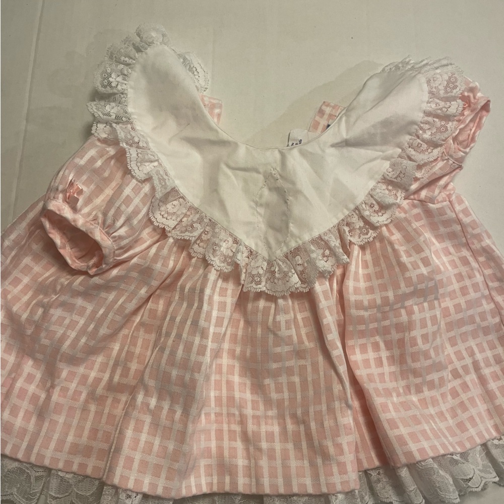 Vintage baby girl dress 12months